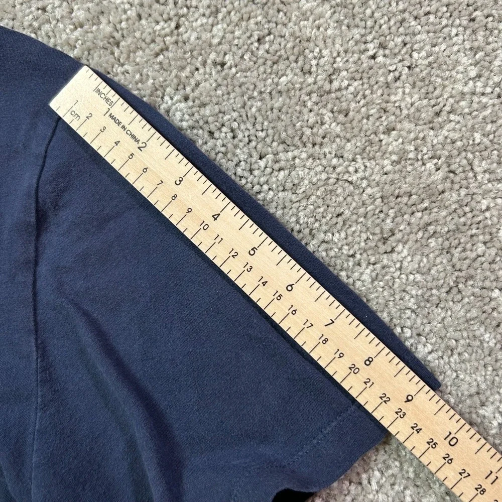 Nike Sportswear T Shirt Mens 2XL Blue Comfort Performance Standard Fit Crew Neck